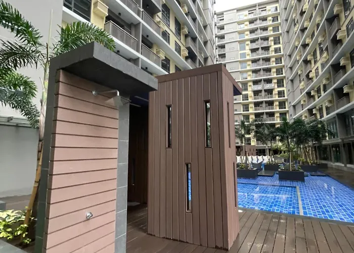 1br With Queen Bed And Balcony, Walk To Okada Appartement
