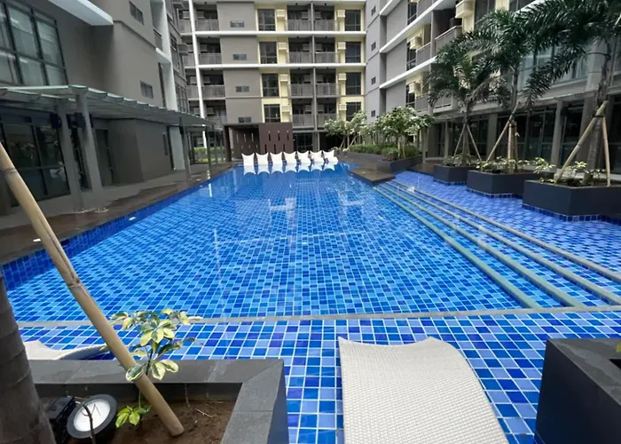 Appartement 1br With Queen Bed And Balcony, Walk To Okada